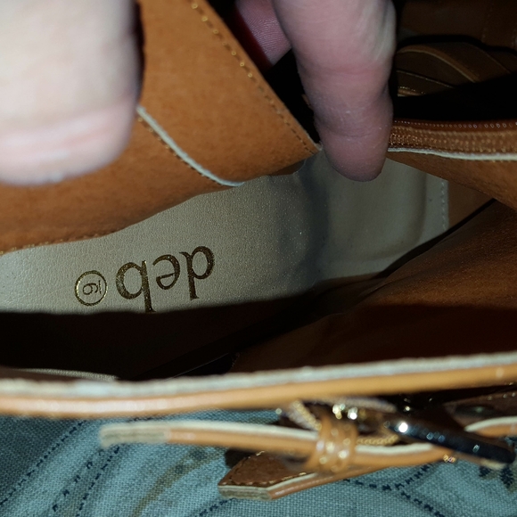 Deb Peep-Toe Mules/ Block Heels - Picture 5 of 7